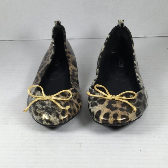Chico's Leopard Print Flats Size 7 - Picture 8 of 8